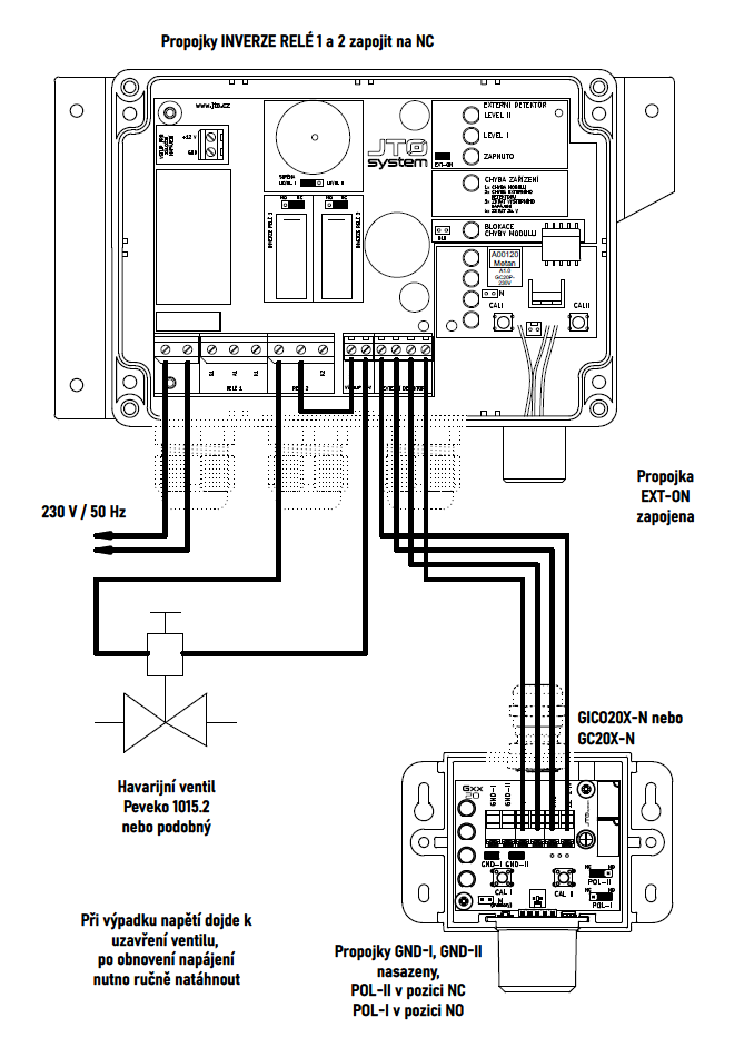 FGD priklad zapojeni